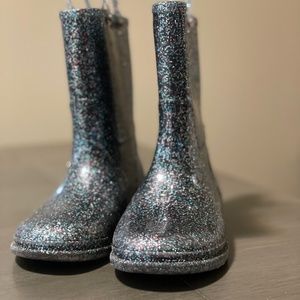 Western Chief Sparkly Rain boots Toddler Girls 12
